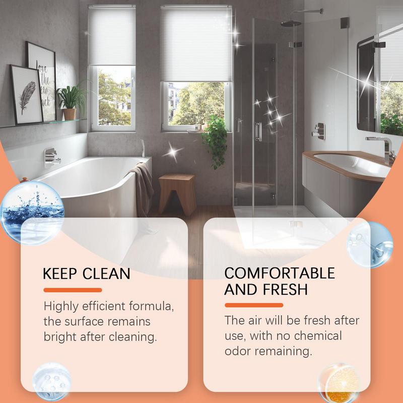 Foam Cleaner Bubble Cleaner Spray For Oil Stains Kitchen Pots And Pan Cleaner Multifunctional Kitchen Grease Cleaner For