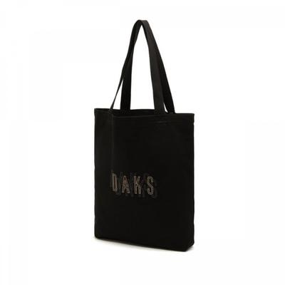 Unisex Cotton Eco Bag Black Logo Print Dbba2e338