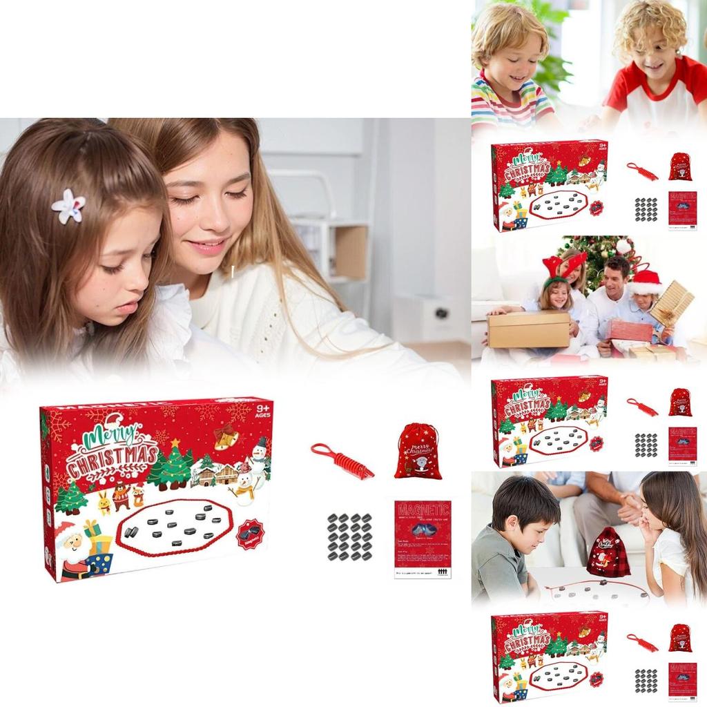 Engaging Magnetic Effect Chess Game For Kids With Colorful Box And 20 Pieces For Logic Training