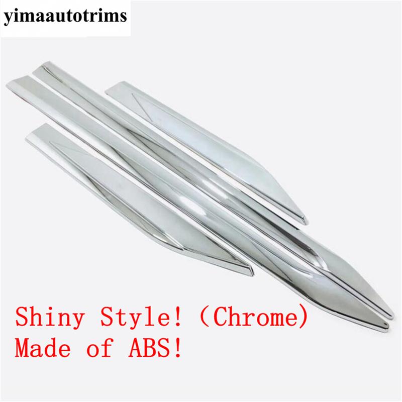 ABS Side Door Body Molding Cover Trim Side Door Protective Trim Accessories Parts For TOYOTA RAV4 RAV 4 XA50 - 2024