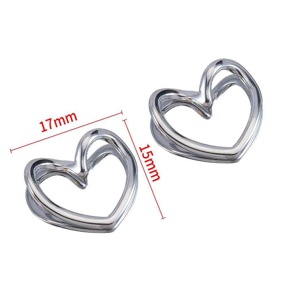 

Trendy 5pcs Stainless Steel Hollow Love Heart Charms Gold Plated Pendants for DIY Jewelry Findings Necklace Earrings Accessories 5pcs