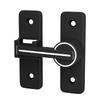 Luminous Barn Door Latch Heavy Duty Barn Door Lock 90 Degree Sliding Safety Door Bolt Latch Lock Zinc Alloy Bathroom Door Lock