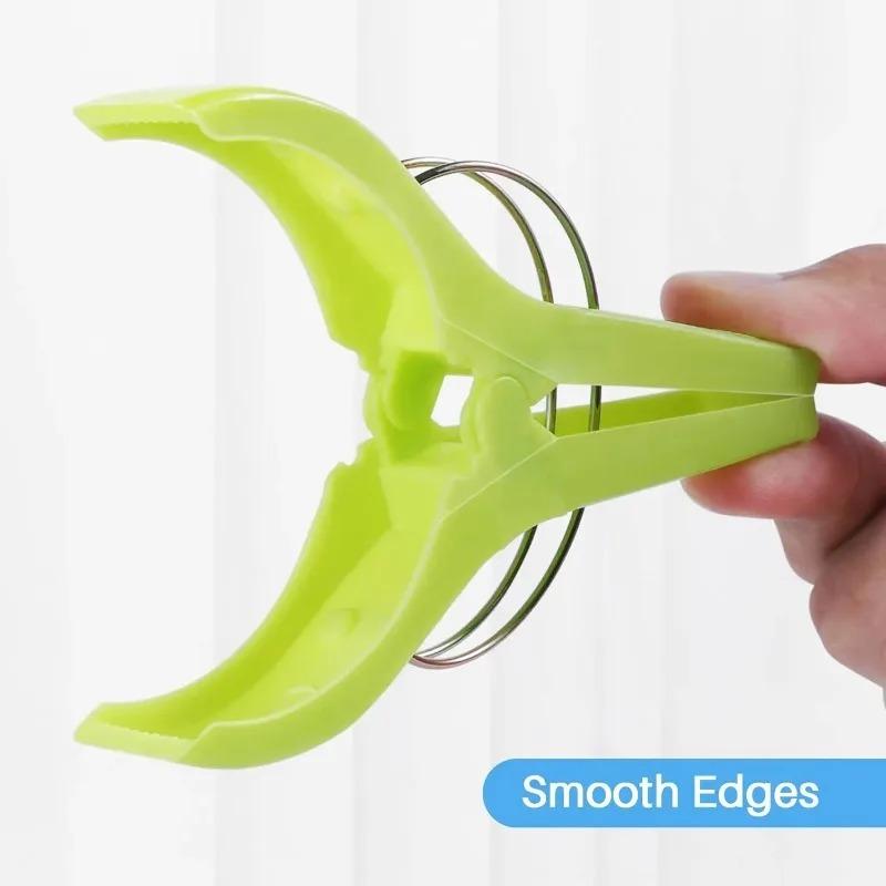 Large Beach Towel Clips Plastic Quilt Pegs for Laundry Drying Clothes Peg Socks Holder Hanging Clip Home Bathroom Organization