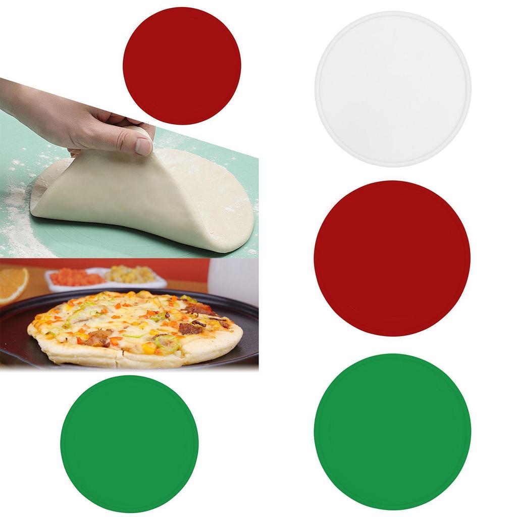 Reusable Silicone Tray for Pizza Crust And Dough Preparation