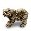 Pure Copper 12 Zodiac Pevný kůň Feng Shui Ornamenty Vintage Bronz Běžící koně Socha Miniatury Figurky Dekorace na stůl
