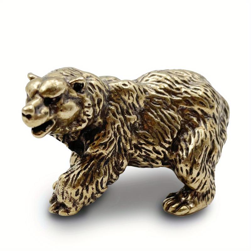 Pure Copper 12 Zodiac Pevný kůň Feng Shui Ornamenty Vintage Bronz Běžící koně Socha Miniatury Figurky Dekorace na stůl