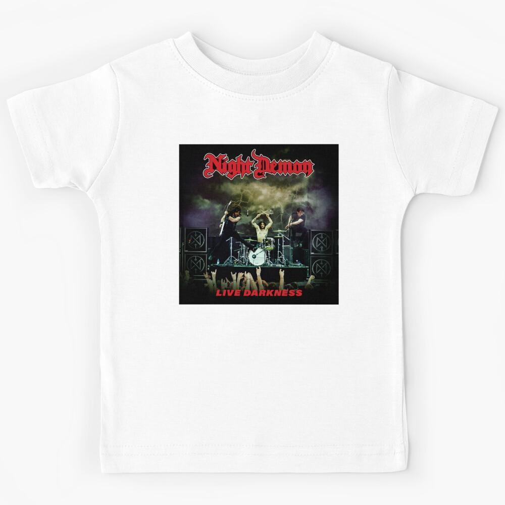 Night Demon - Live Darkness album 2018 Kids T-Shirt 100