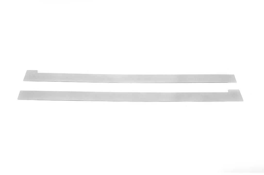 Sliding Door Moldings (2 Pcs, Stainless Steel) Maxi Base for Volkswagen Caddy 2004-2010