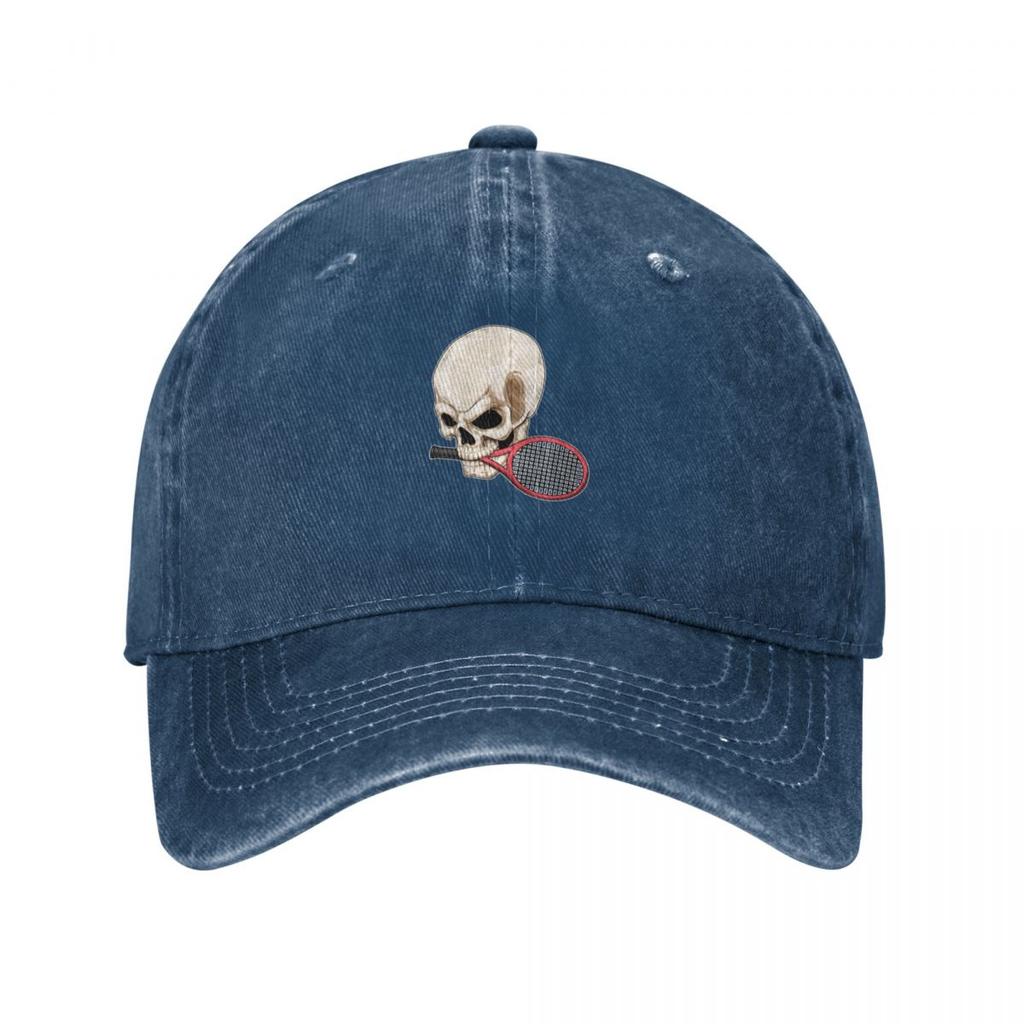 Skull Tennis Tennis racket Baseball Cap Ball Cap hiking hat Men Luxury Brand Women's