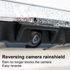 Car Rear Reverse Camera Cover Automobile Rear Reverse Camera Anti Rain Cover Accurate Rainshield Rain Protection Strong Adhesive