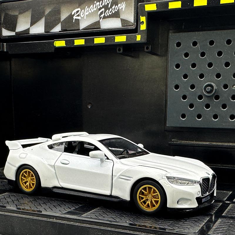 1:42 BMW CSL 3.0 1:47 BMW I7 Alloy Car Diecasts & Toy Vehicles Car Model Miniature Scale Model Car Toy For Children