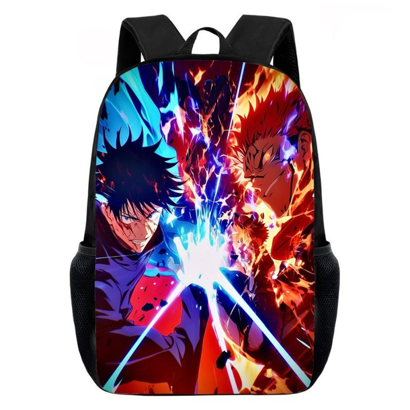 Zaino Scolastico per Bambini Studenti Elementari Design Anime Cartoni Animati Grande Capacità Ergonomico Protezione Schiena Tessuto Oxford
