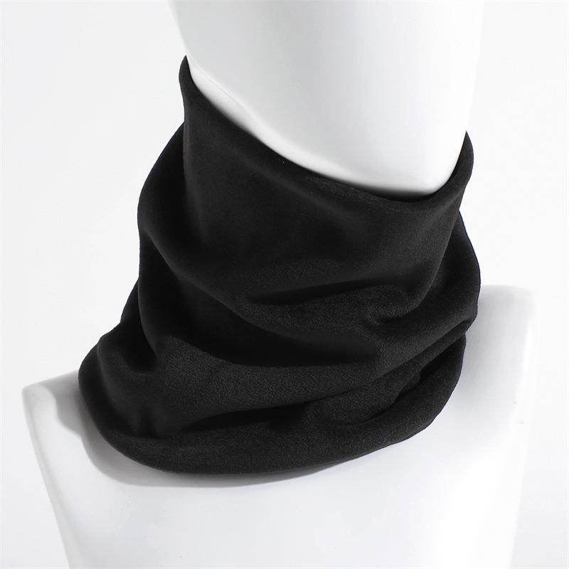 Fashion Soft Knitted Neck Warmer Sports Scarf Women Men Face Cover Winter Skating Running Hiking Scarves Thick Cold-proof Collar