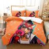 3D Print Kiriko Heads Overwatch 2 Bedding Set Duvet Cover Bed Set Quilt Cover Pillowcase Comforter king Queen Size Boys Adult