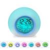 Kreatywny Sferyczny Budzik Kolorowy Luminescencyjny Budzik z Naturalnym Dźwiękiem Okrągły Kalendarz Wieczny Zagłówek Leniwy Budzik