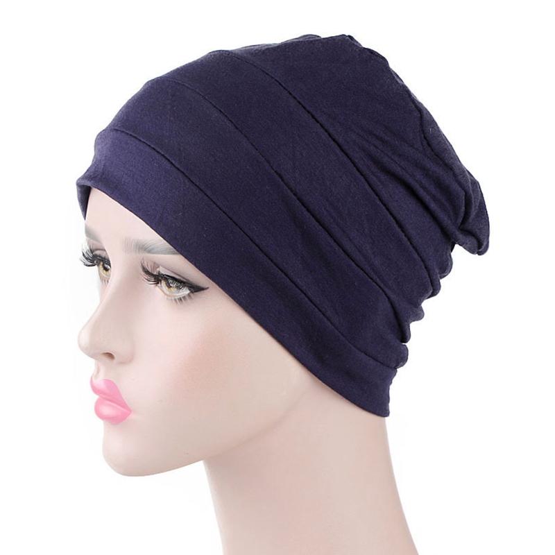 Chemo Hats For Women Cancer Headwear Cap  Turban Hat Liner Under Hat Comfy Chemo Cap Sleep Turban Hat Liner