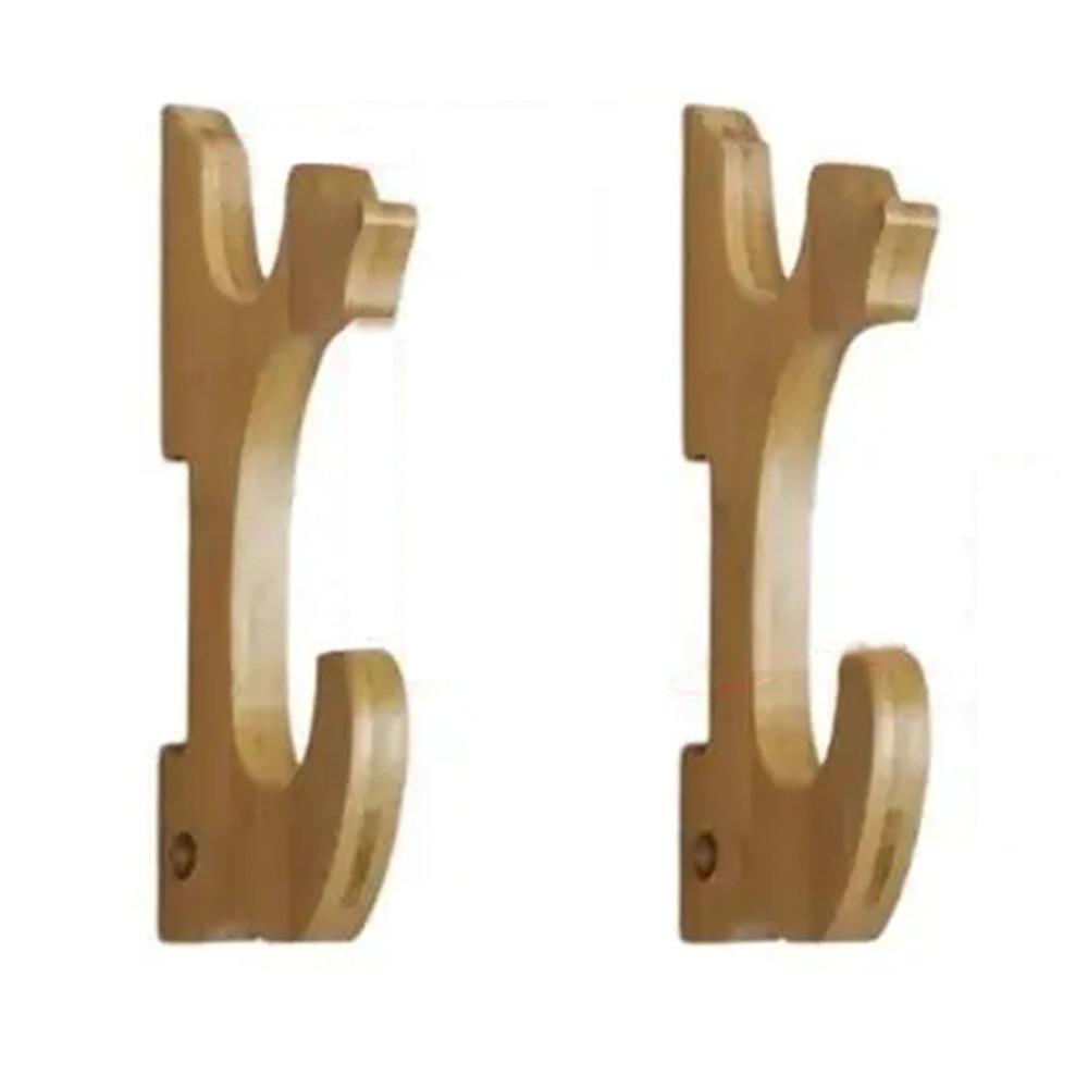 1/2-stufiges Lichtschwert-Wandhalterungsregal Verstellbarer Holz-Samurai-Flötenständer Multifunktional Einfach zu installierender Stangenhalter für Enthusiasten