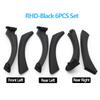 6PCS Set LHD RHD Front Rear Left Right Interior Passenger Door Pull Handle For BMW 3 Series E90 E91 316i 318i 320 325 328i