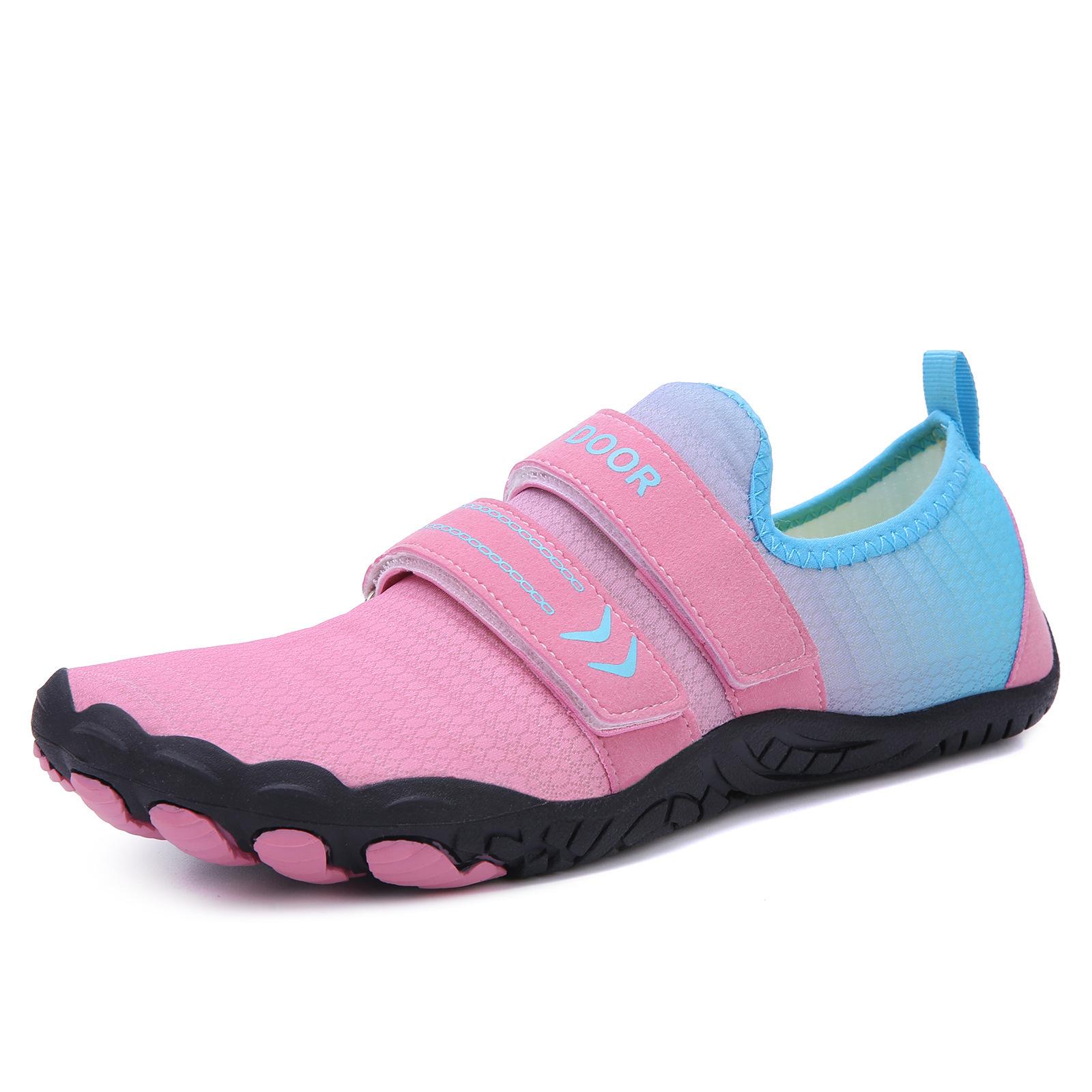 

Spring and summer outdoor five-finger wading beach shoes comprehensive indoor fitness running training shoes nesting casual shoes 46 рожевий
