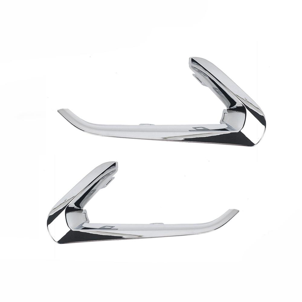 2Pcs For 2018-2021 GMC Terrain Drivers & Passenger Side Fog Light Bezel Trim