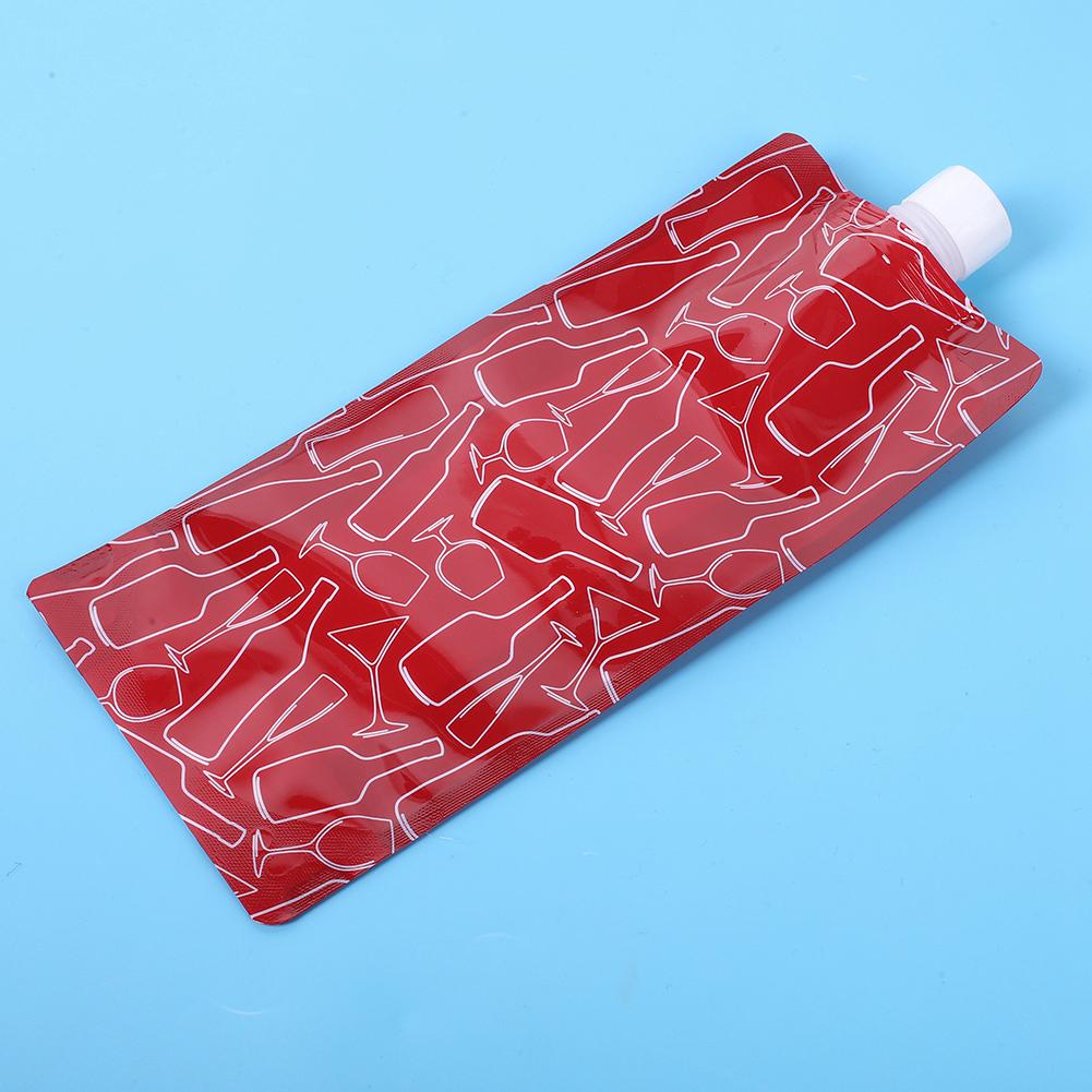 750ML Outdoor Sports Hiking Cycling Camping Portable Folding Water Bottle Bag