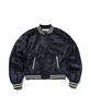 Suade Satin Bomber Jacket [Navy]