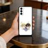 Ouran High School Host Club Phone Case For Samsung S25,24,23,22,30,21,10,9,Ultra,Plus,Lite,FE,4,5 G Soft Black Case