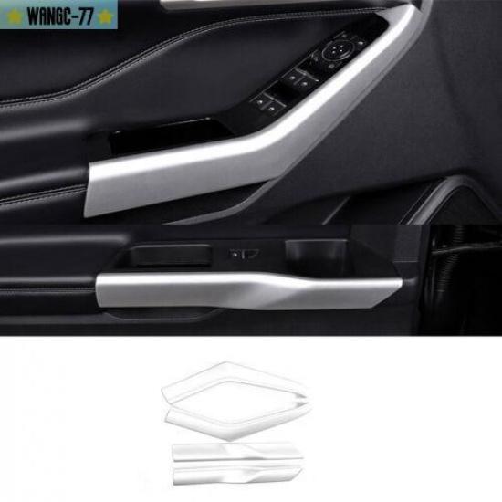 4X Silver ABS Inner Door Panel Trim Cover Strip For Ford Explorer - New