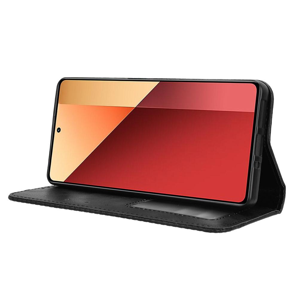 For Xiaomi Redmi Note 13 Pro 4G/Poco M6 Pro 4G/Note 14S 4G Wallet Case Leather Vintage Phone Cover