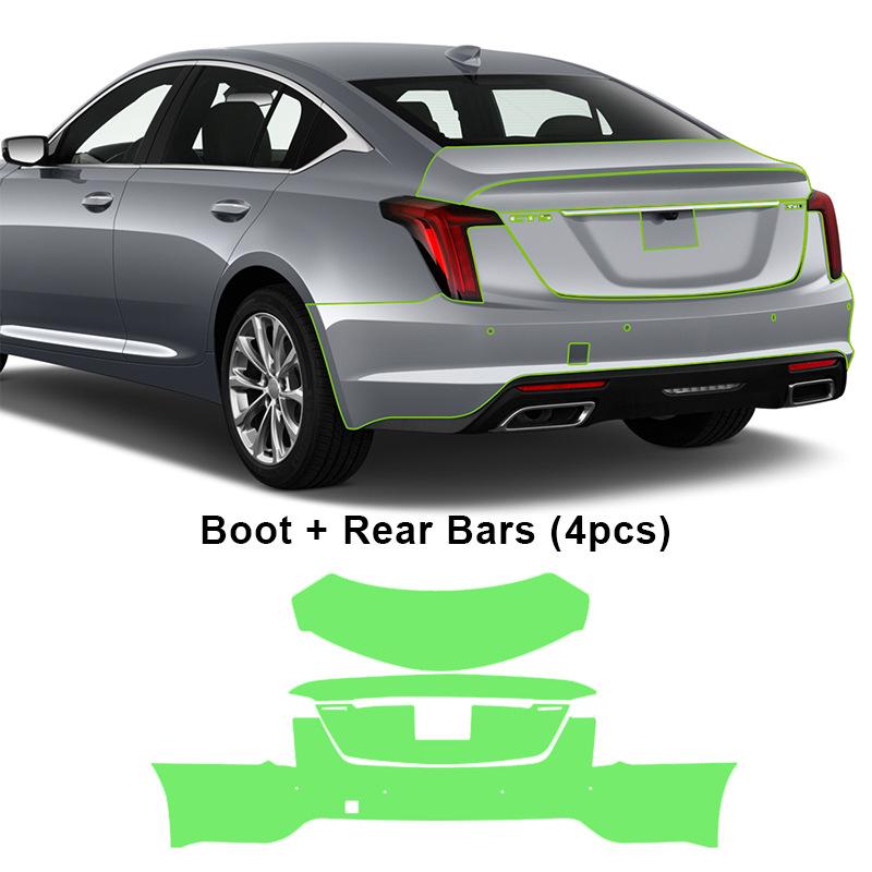 Cadillac CT5 TPU Scratch-Resistant Invisible Paint Protection Film