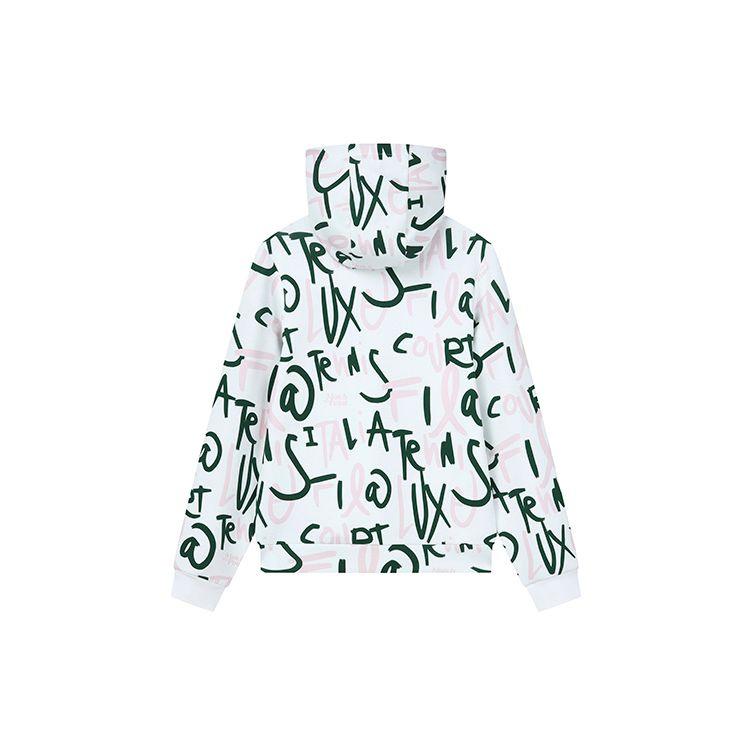 Fila Athletics Letter Print Knitted Sports Hoodie Women Hoodies A11W213205F-ZA