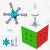 3x3 Magic Cube Magnetic Cube Smooth Rotating Educational Puzzle Toy for Kids Adults