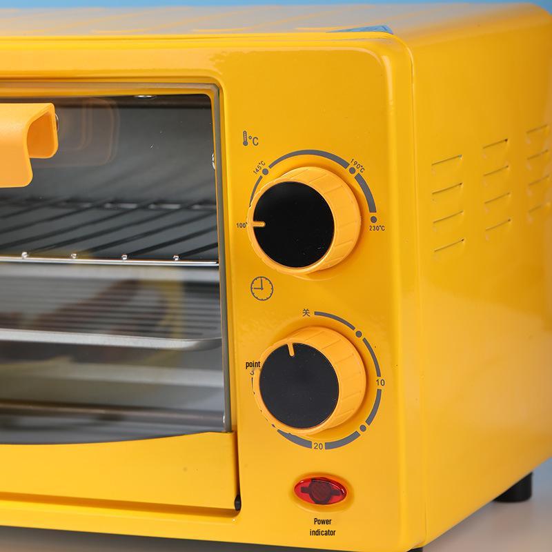 12L Little Tyrant Yellow Duck Electric Vertical Oven with Timer - Large Capacity, Ideal for Gifts and Exhibitions