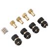 4PCS RC Hex Hub 10mm Brass Wheels Hex Hub Extension Hex Drive Adapter for Traxxas Trx4m 118 RC