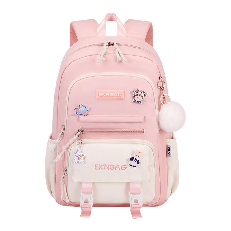 School Backpack for Girls Primary School Grade 3-6 Students Bookbag Children Kawaii Backpacks for 8-12 Years Girl Back Pack