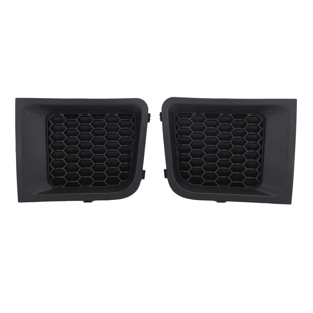 2Pcs Front Bumper Grille Cover 735618579L Left And Right Lower Cover Insert for Renegade 2015 to 2017
