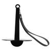 2PCS Wrist Yarn Stand Portable Thread Ball Holder Acrylic Knitting Sewing Yarn Dispenser with PU Leather Strap Black