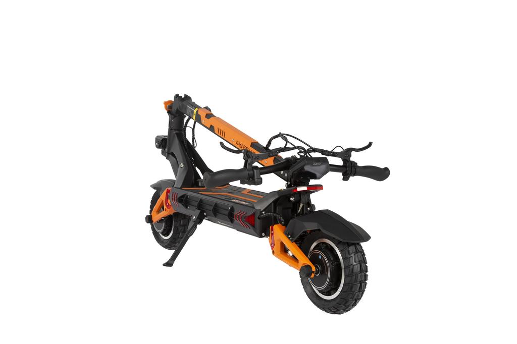 KuKirin G3 Pro Folding Electric Scooter: 1200W*2 Dual Motors, 80km Range, 10-inch Off-road Tires, 120kg Load Capacity, Quick-folding Design