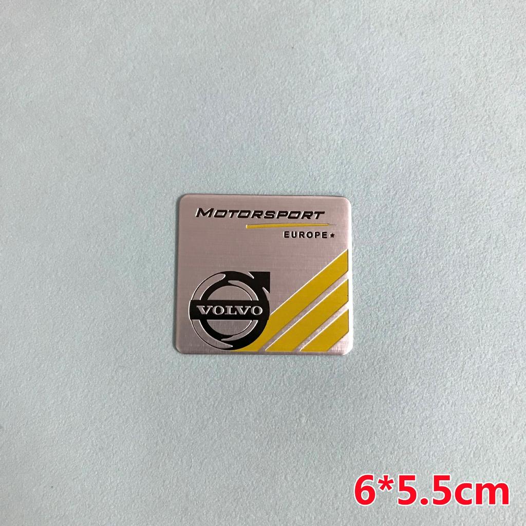 Auto Seiten Kofferraum Logo Aufkleber Dekoration Zubehör für Volvo Rdesign Polestar AWD V50 S60 XC60 S40 XC40 XC90 V60 S80 S90 V90 V70