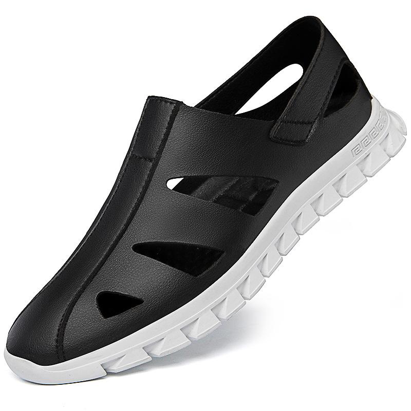 Men s Korean Style Breathable Leather Casual Shoes 41