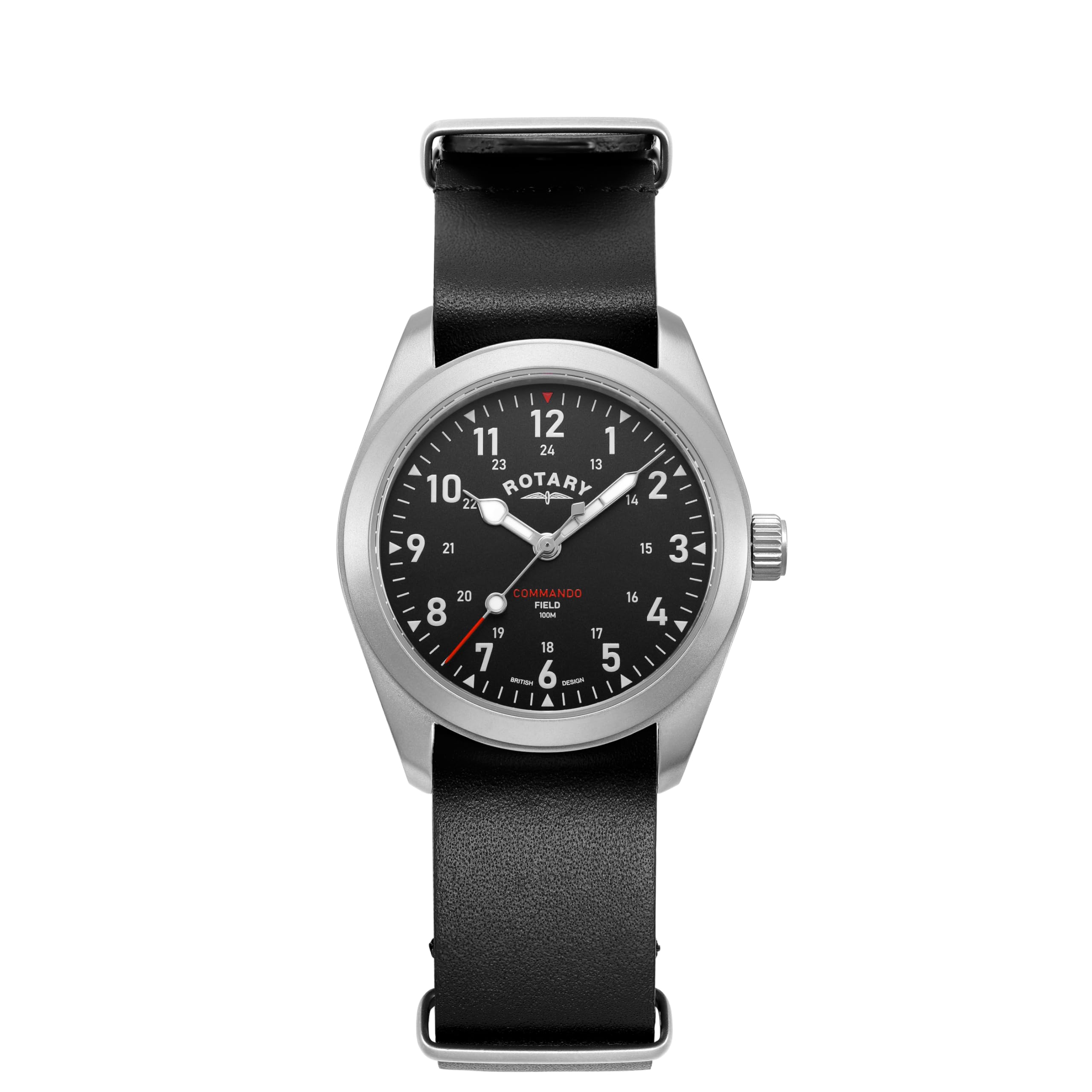 

Годинник Rotary COMMANDO Boys Black [Rotary] GS05535/19 чорний