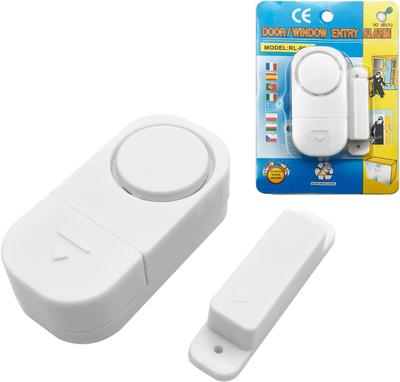 1 pz sensori magnetici sistema di allarme di sicurezza antifurto per porte e finestre di casa wireless indipendenti