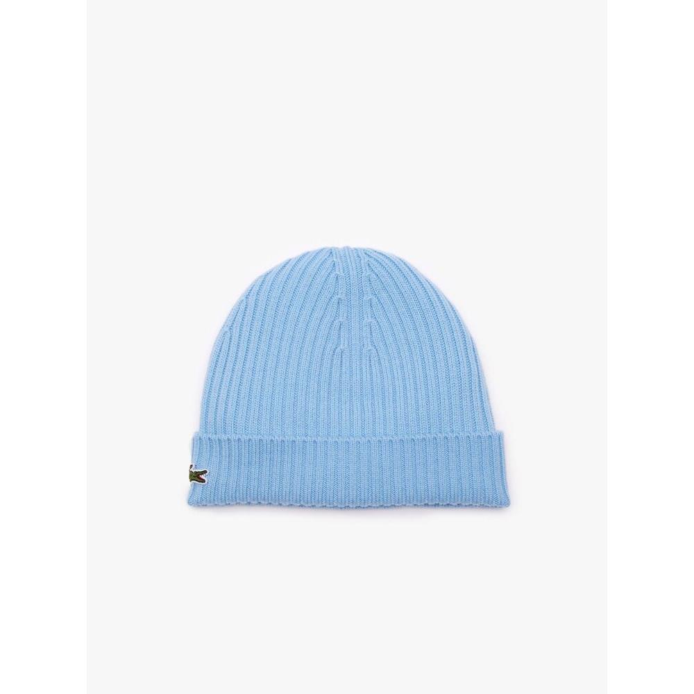 

Шапка-бини LACOSTE public в рубчик из шерсти RB0001 53N HBP Q2NRB0001 53NHBP