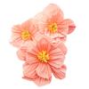 3Pcs Artificial Flower Three-Dimensional Design Festival Atmosphere Warm Joyful Colors Decorative Paper Flowers Home Party Office Gift Background