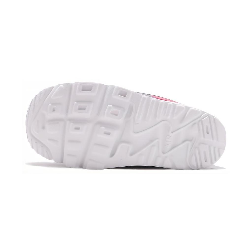 Nike Air Max Tiny 90 Comfortable Low Top Kids' Running Shoes White Blue Orange Children Aged 3 7 Years Old 881926-005