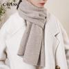 CACUSS Women's Pure Wool Shawl Scarf