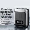 Rechargeable Electric Shaver Dual Head Men's Beard Trimmer Mini Rotary Razor  Travel