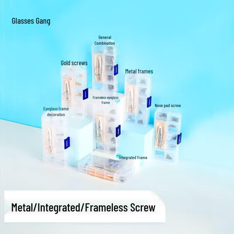 Eyeglass Repair Screw & Accessory Kit