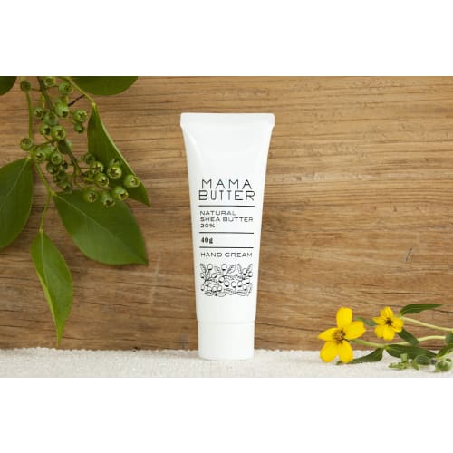 Mama Butter Additive-Free Hand Cream (Unscented) [Highly Moisturizing with Shea Butter] 40g