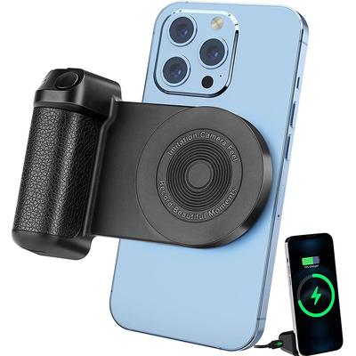 Smartphone Magnetic Camera Handle Bluetooth Bracket for Video Photo Shooting